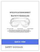 SAFETY GOOGLES QUICK VIEW