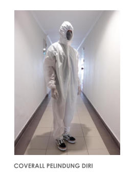 COVERALL PELINDUNG DIRI